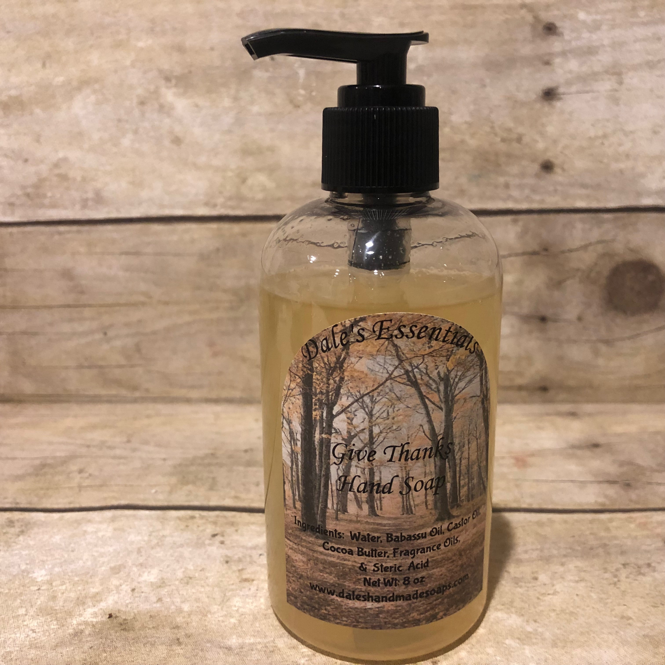 Dales Handmade Soaps & More - Wholesale Hand Soap/Wash - Dale's Essentials Liquid Hand Soap2