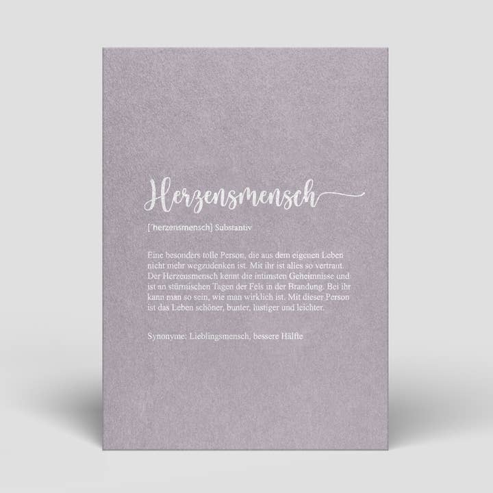 Valentine's Day Card - Fair, Ecological And Sustainable for wholesale by Naturbedacht