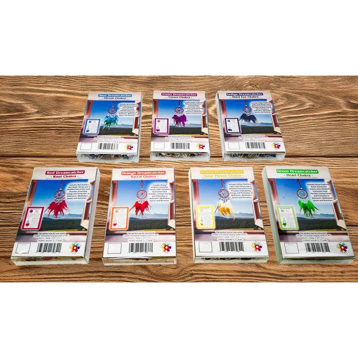 Deep Healing Light - Wholesale Dream Catcher - Chakra Healing Dreamcatcher – Spiritual Wall Decor, Giftable19