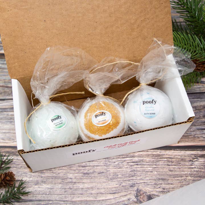 Poofy Organics - Wholesale Bath bomb/fizz - Adult Bath Bomb Gift Set1