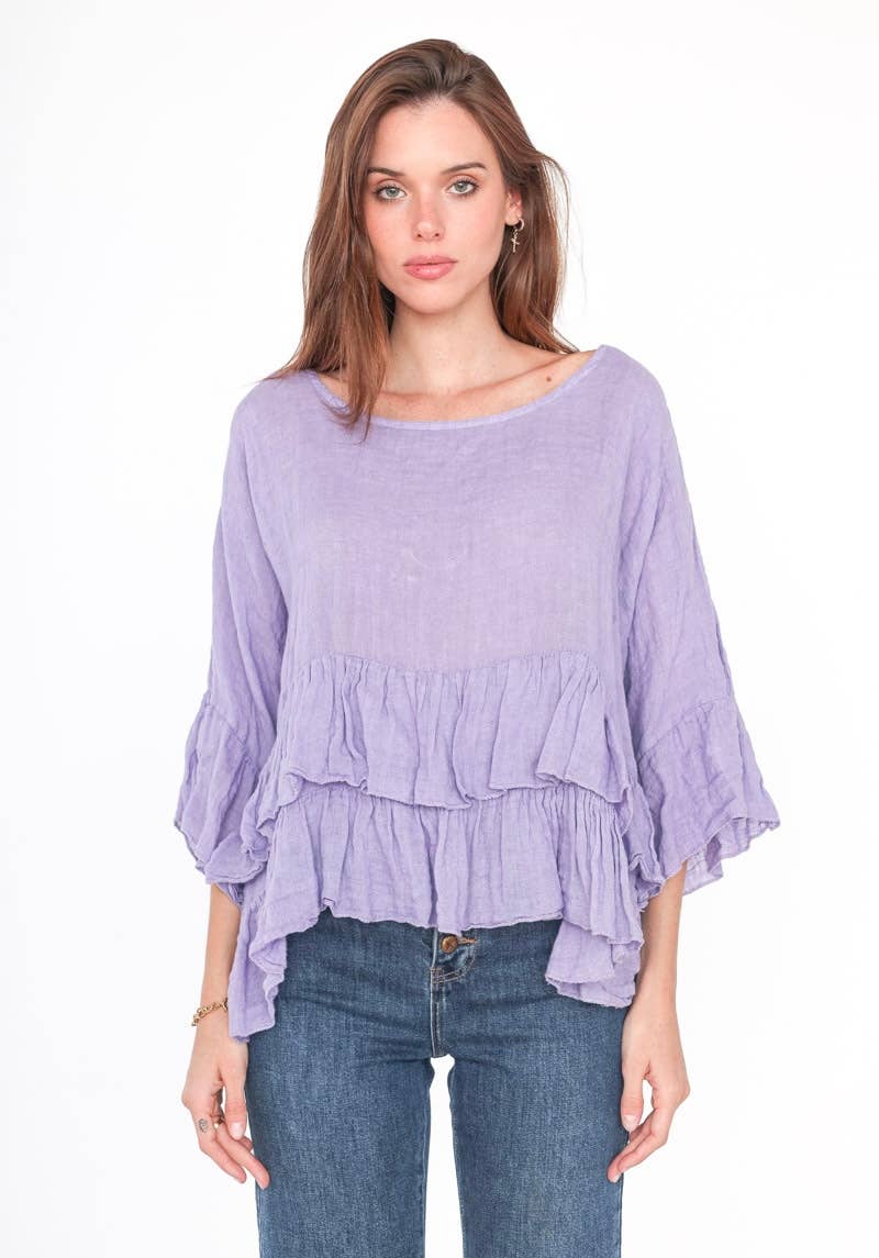 LINEN & COTTON HOUSE – Engroshandel Tunika - Dame – LINNED TUNIKA 327927