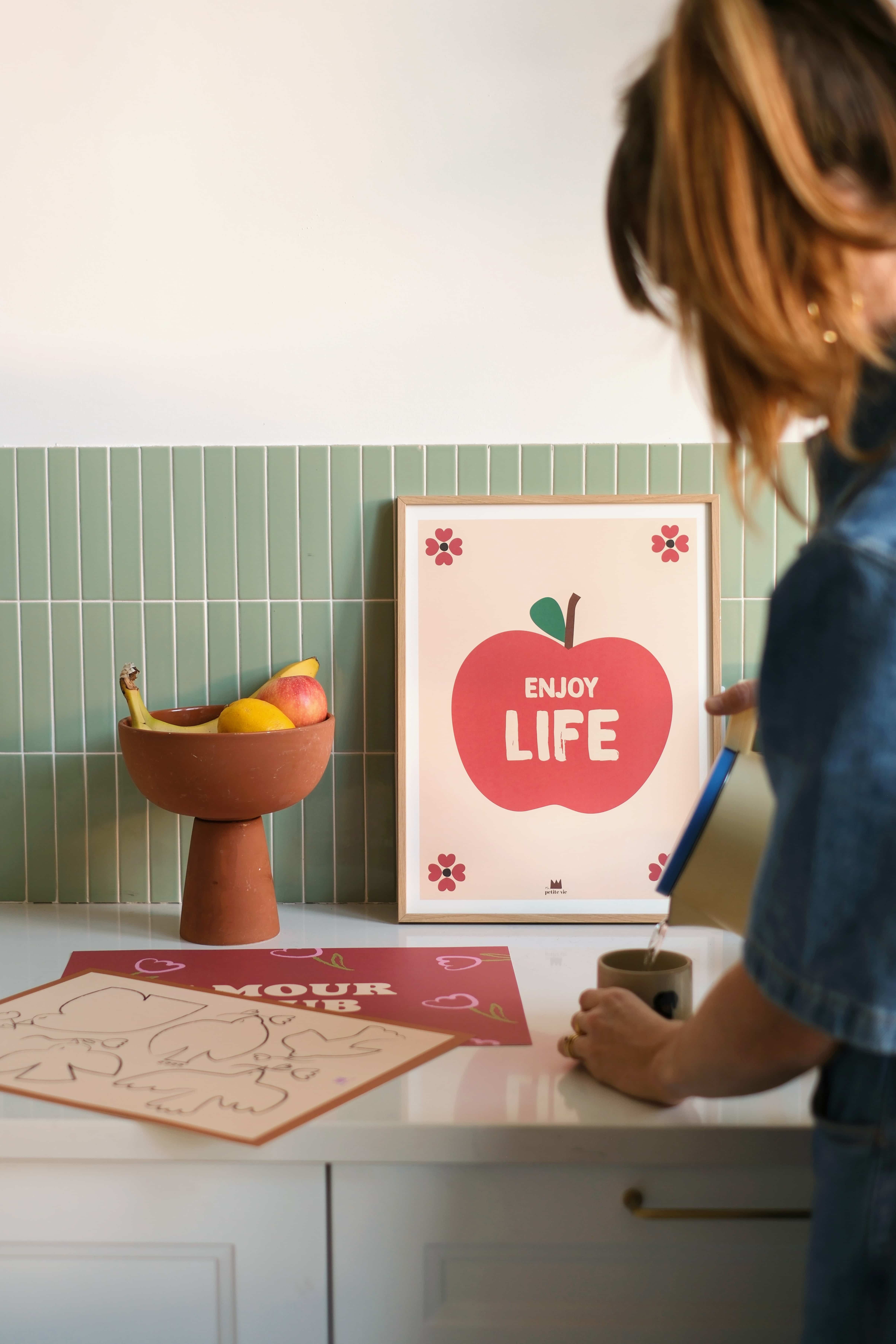 Ma Petite Vie – wholesale Poster – Affisch - Njut av livet (30 x 40 cm)2