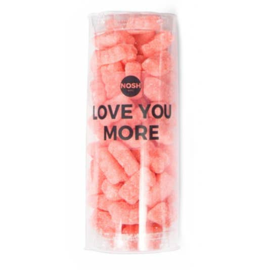 LOVE YOU MORE watermelon gummy bears for wholesale by NOSH NYC