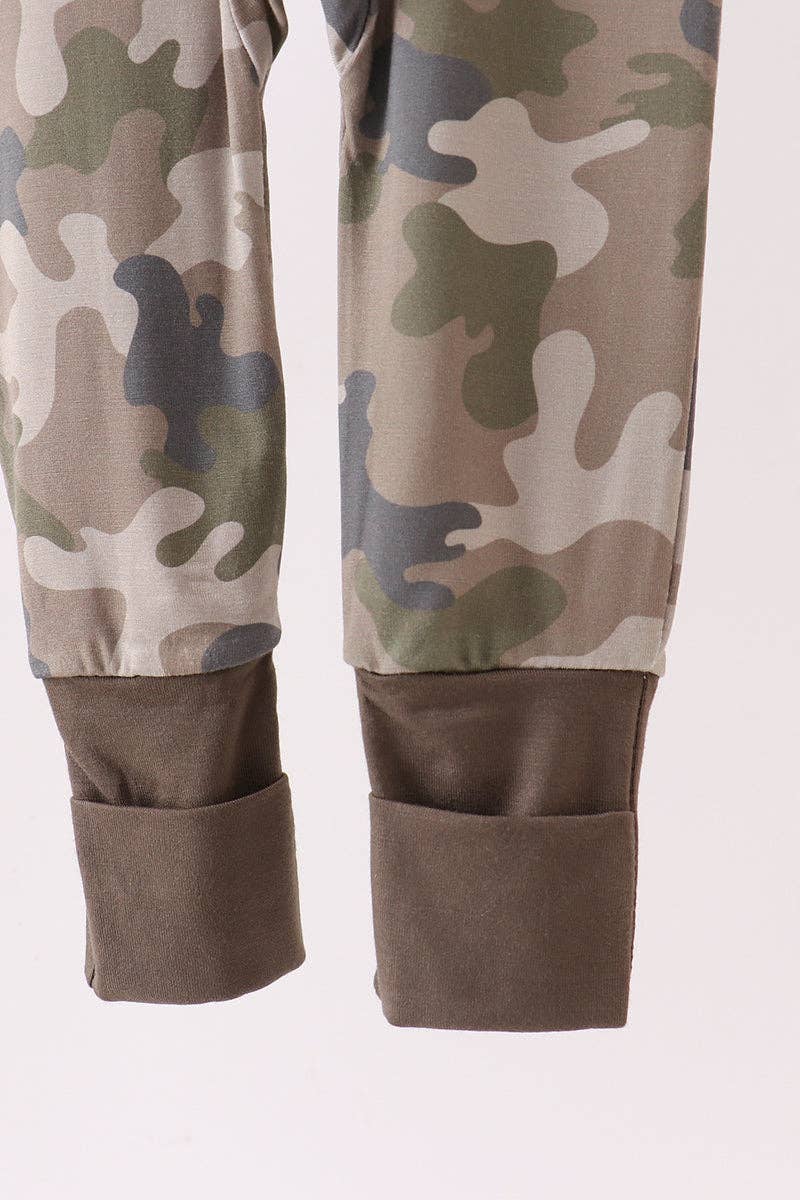 Aspen Rain Boutique – wholesale Byxdress - Baby – Kamouflage bambu dragkedja romper5