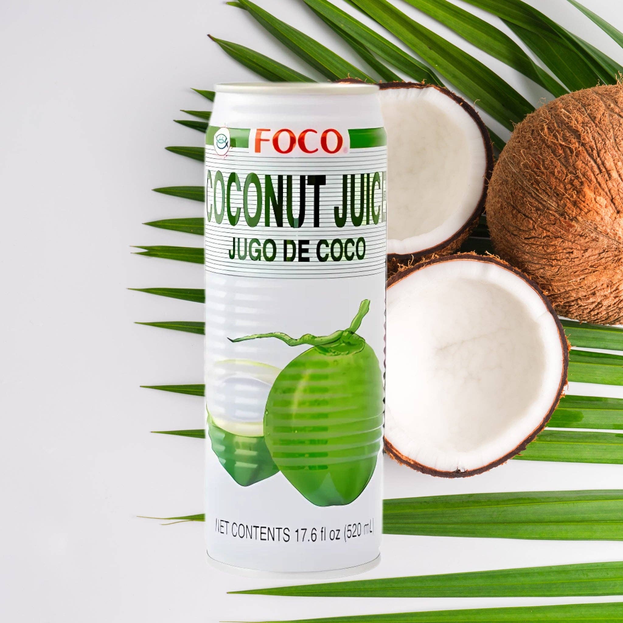 utoppa GmbH - Venta al por mayor Zumos de fruta - Bebida de agua de coco Foco 520 ml1