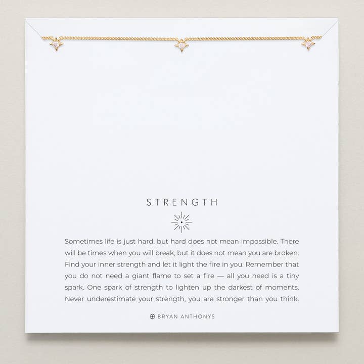 Bryan Anthonys - Wholesale Pendant/Charm Necklace - Strength Stations Necklace