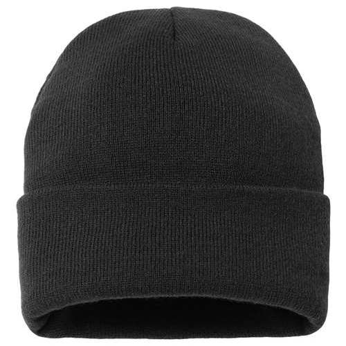 NDesigns Leather - Wholesale Beanie - Unisex - Leather Patch Sherpa Lined Beanie (with your custom logo)5