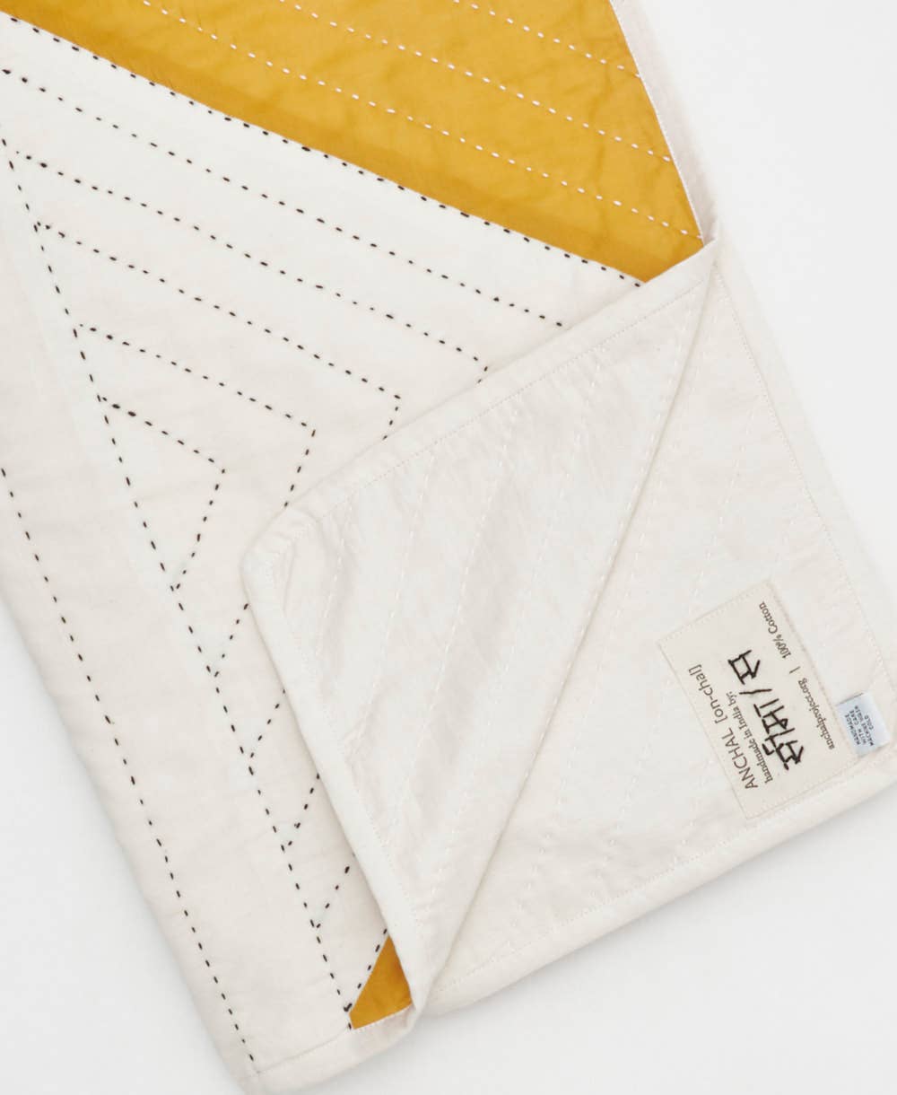 Anchal - Wholesale Throw Blanket - Triangle Quilt Throw3