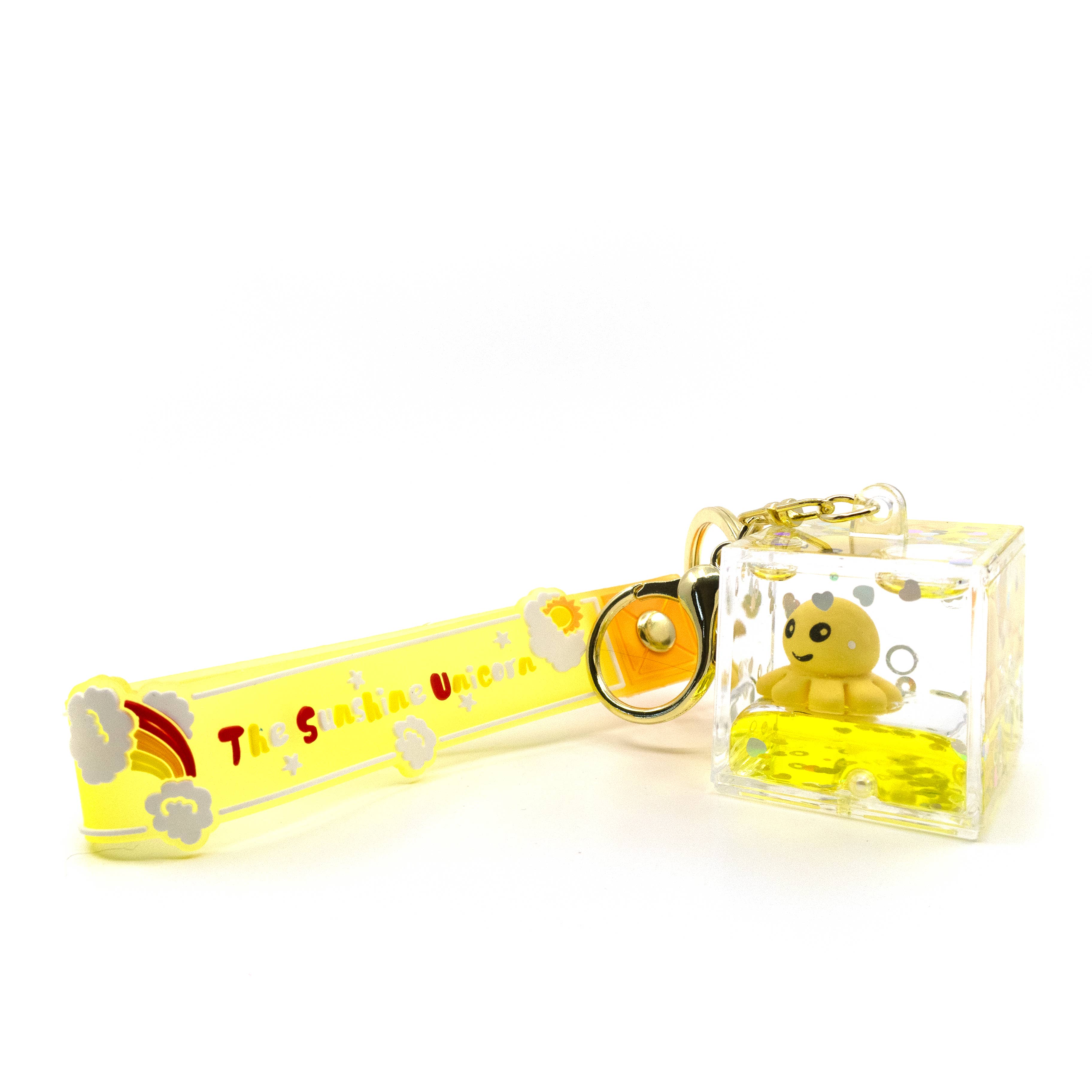 ASSORTED Octopus Liquid Key Chain KC2830-31 (12PC) for wholesale on Faire4