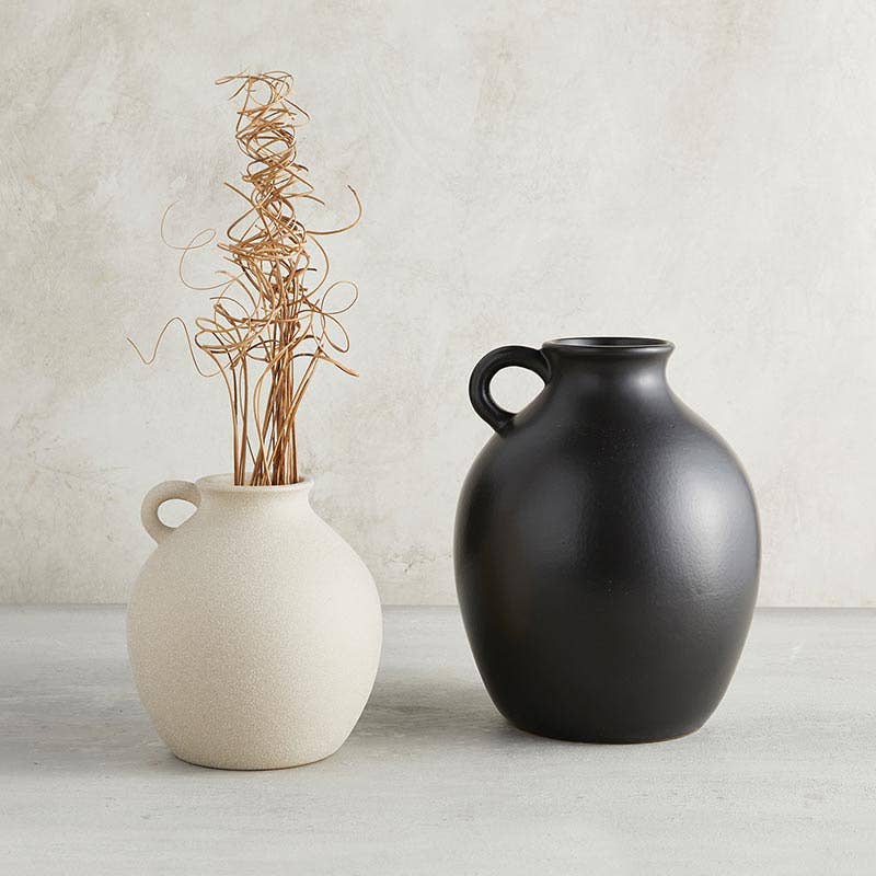 47th & Main (Creative Brands) - Wholesale Plant Pot - Matte Black Kettle Planter1