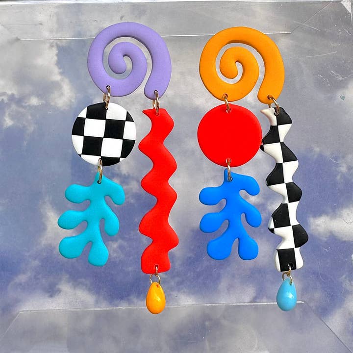 Mix and Match Swirl Earrings for wholesale by Sunny and Sal
