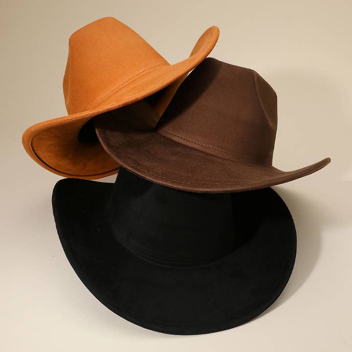 Sombrero Fedora Clásico de Vaquero Occidental Sencillo para venta al por mayor de Sensibling Corp.