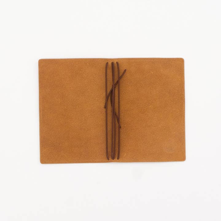 Arbor Trading Post - Wholesale Journal Cover - Pocket-Size Leather Traveler Notebook Cover, 3 Notebooks3