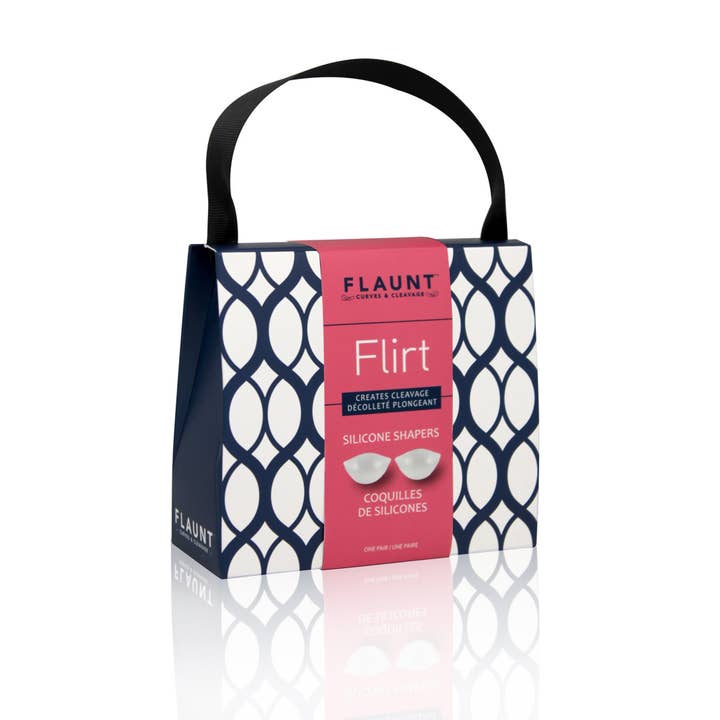 BeConfident Fashion Fit Solutions - Wholesale Bra Inserts - Women's - Breast enhancers Flaunt Flirt - Creates Cleavage - 1 pair