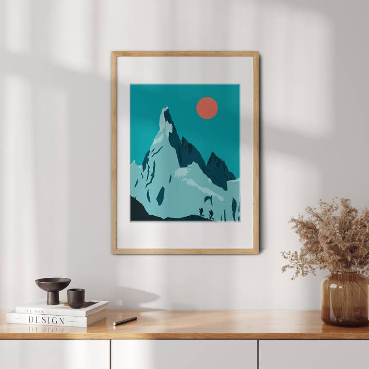 Ivivid Design - Wholesale Art Print - Cerro Torre - Patagonia