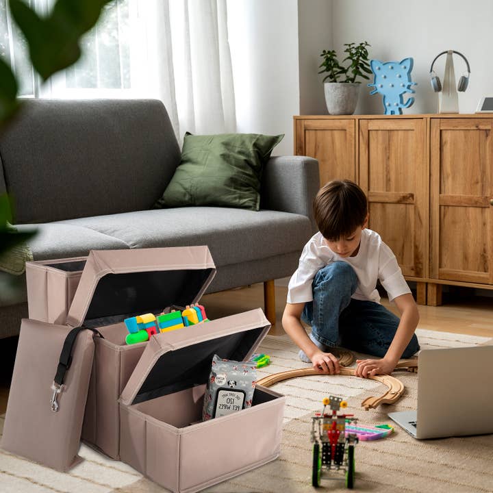 Precious Tails - Vente Escalier et rampe – chat et chien - Étapes de rangement pliables Home Base en 3 étapes pour animaux de compagnie13