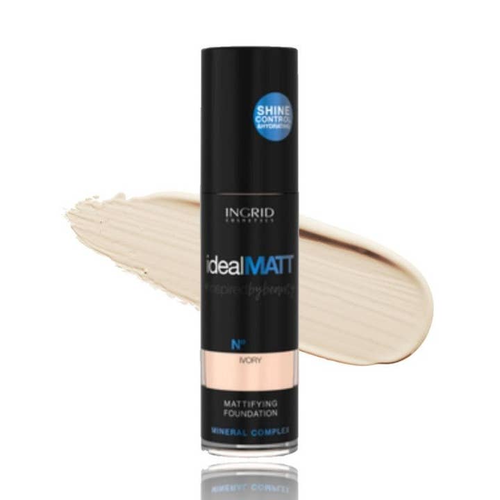 SDI-PARIS - Wholesale Foundation - Ideal Matt Foundation - 30 ml - 5 Shades - 300 Ivory0