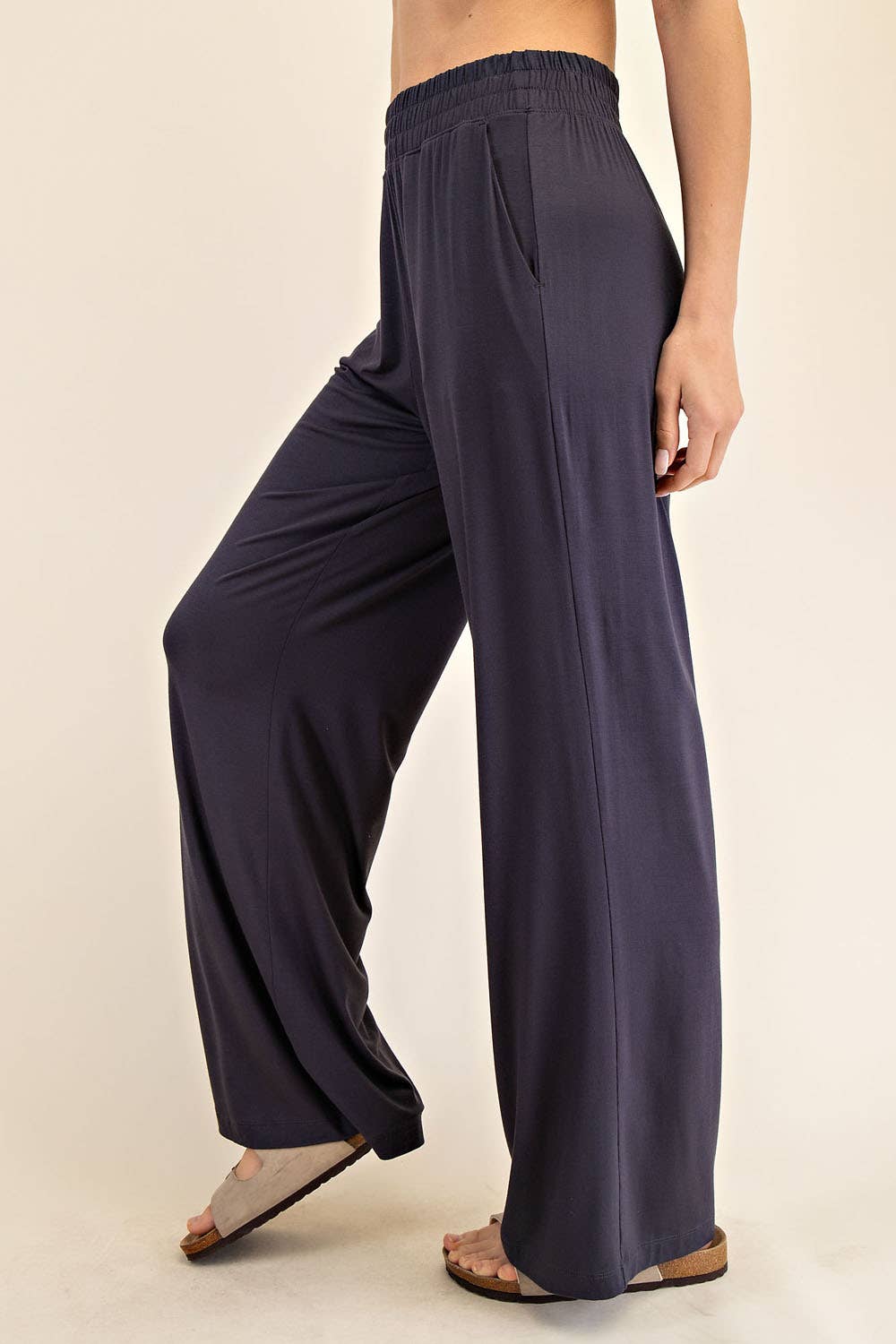 Rae Mode - Wholesale Pants - Women's - VISCOSE MODAL WIDE LEG PANT14