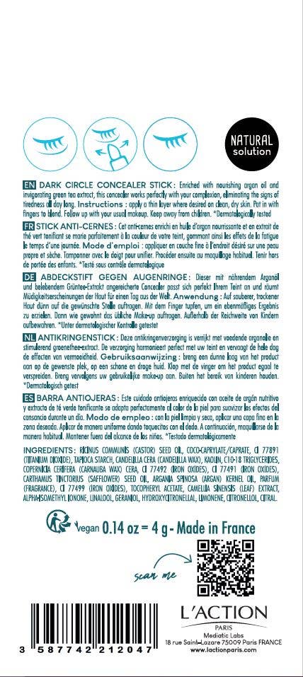 Mediatic Labs - Wholesale Face Concealer - Green Tea Concealer Stick2