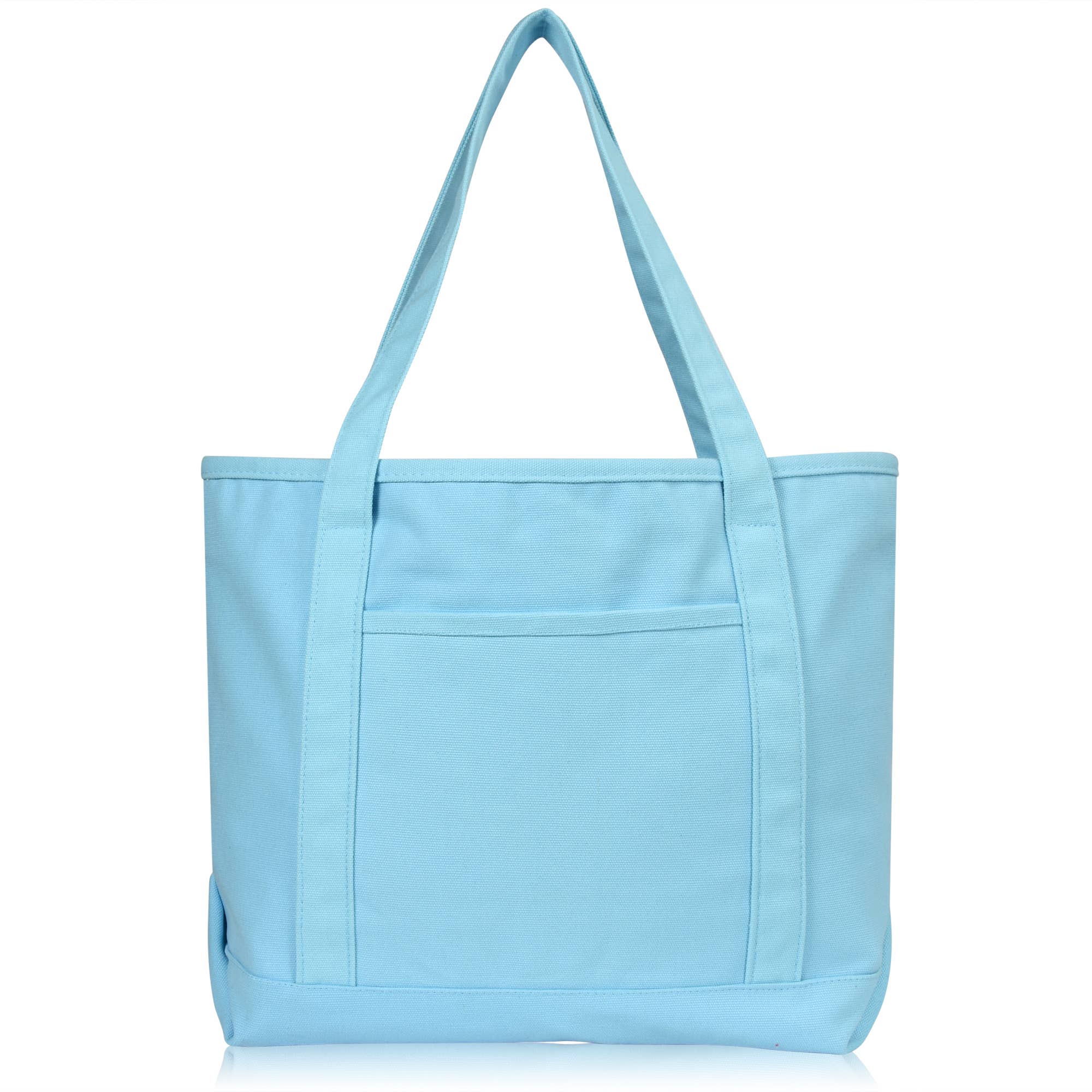 Dalix – wholesale Tote bag – Women's – DALIX 20" Solid Color Cotton Canvas Shopping Tote Bag15