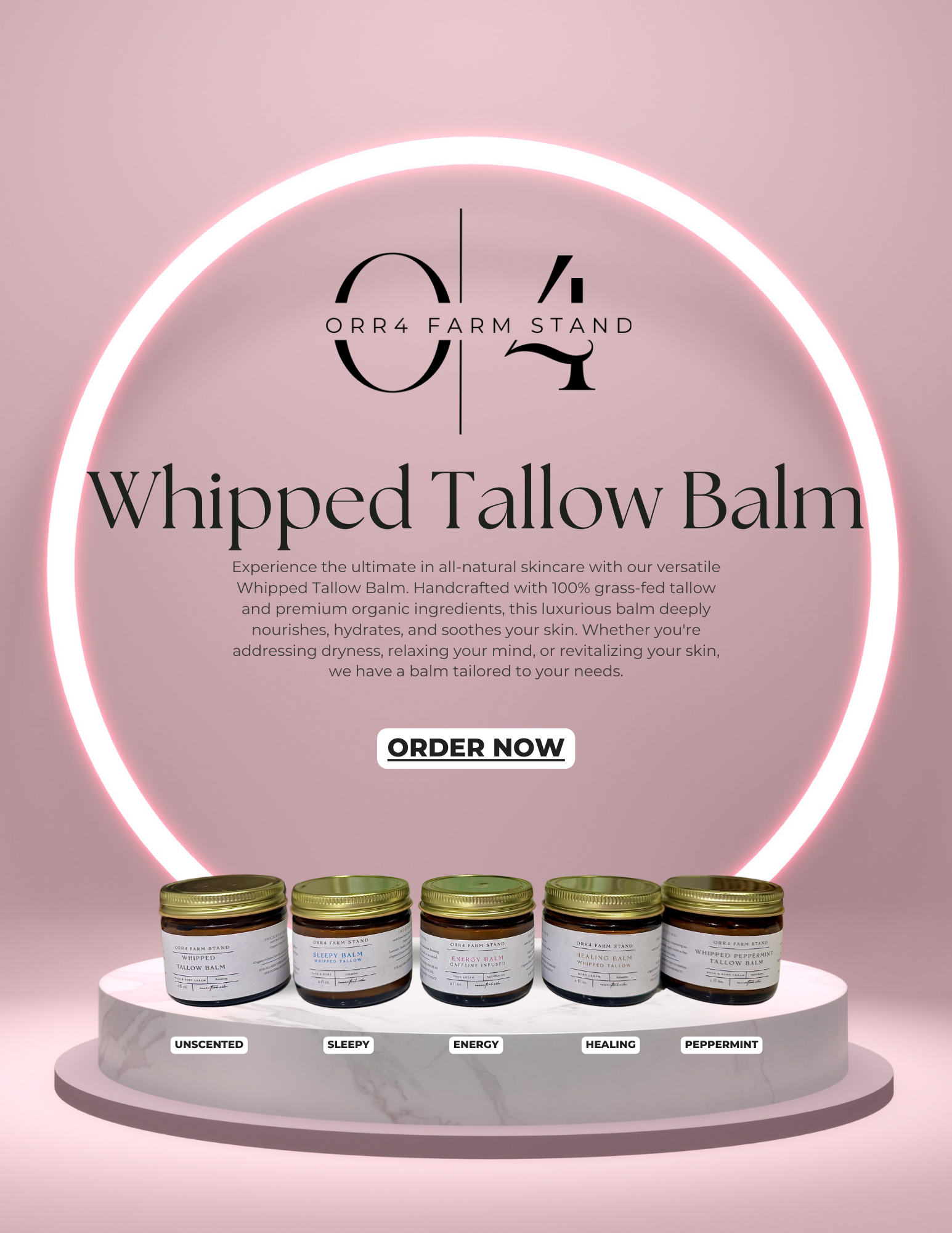 Orr4 Farm Stand – wholesale Body balm/butter – Whipped Tallow Balm – Nourishing Solutions for Every Skin Need10