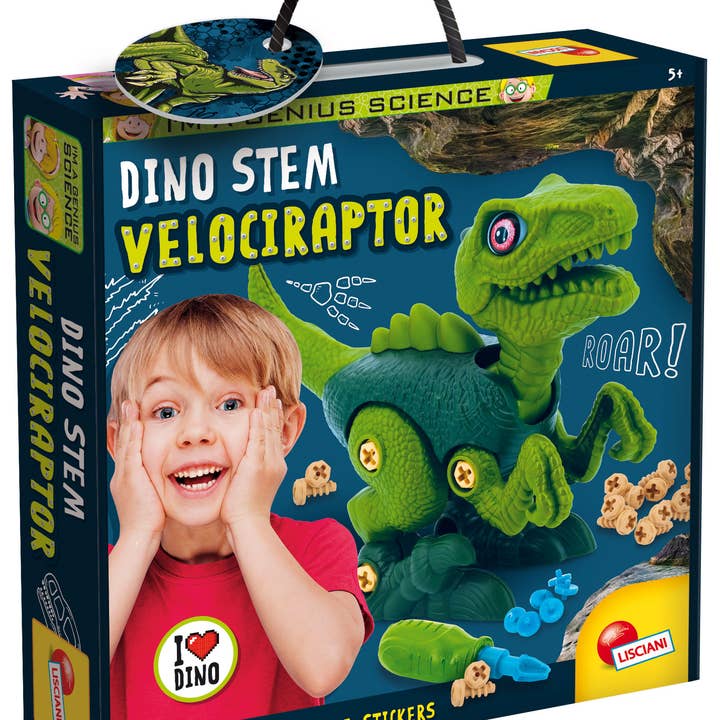 I'M A Genius Dino Stem Velociraptor for wholesale by Liscianigiochi IT