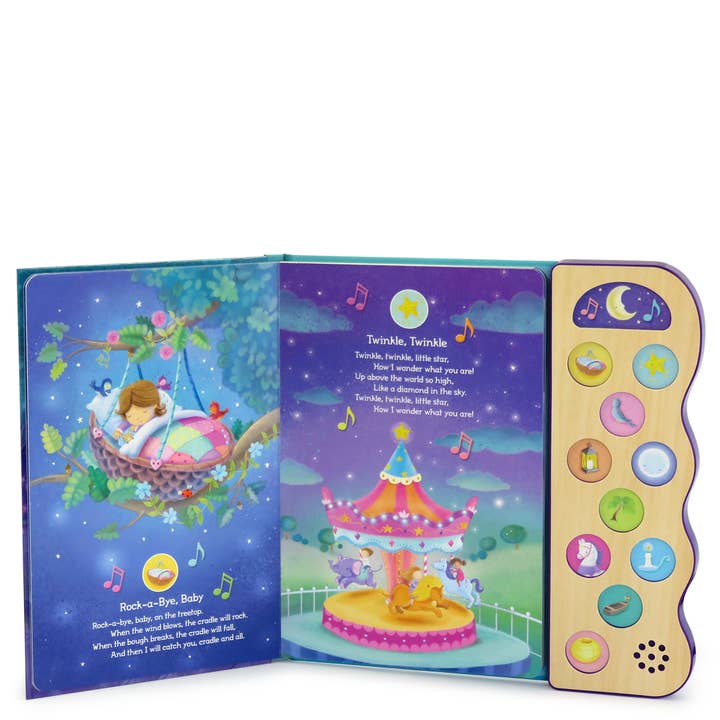 Cottage Door Press - Wholesale Baby & Toddler Book (0-2) - Bedtime Songs Interactive Sound Book1