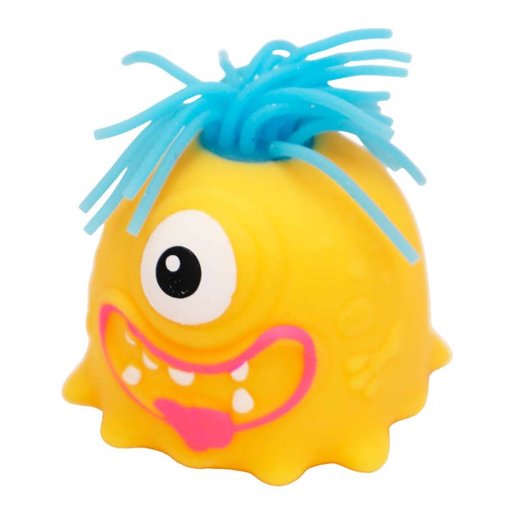 ASSORTED Noodle Hair Monster Fluffy Slime Filled Squishy for wholesale on Faire6