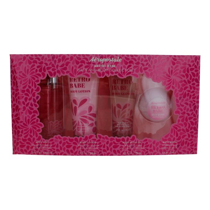 Coffret Bain & Corps 4 Pièces Aeropostale Retro Babe pour la vente par Myco Essentials, LLC