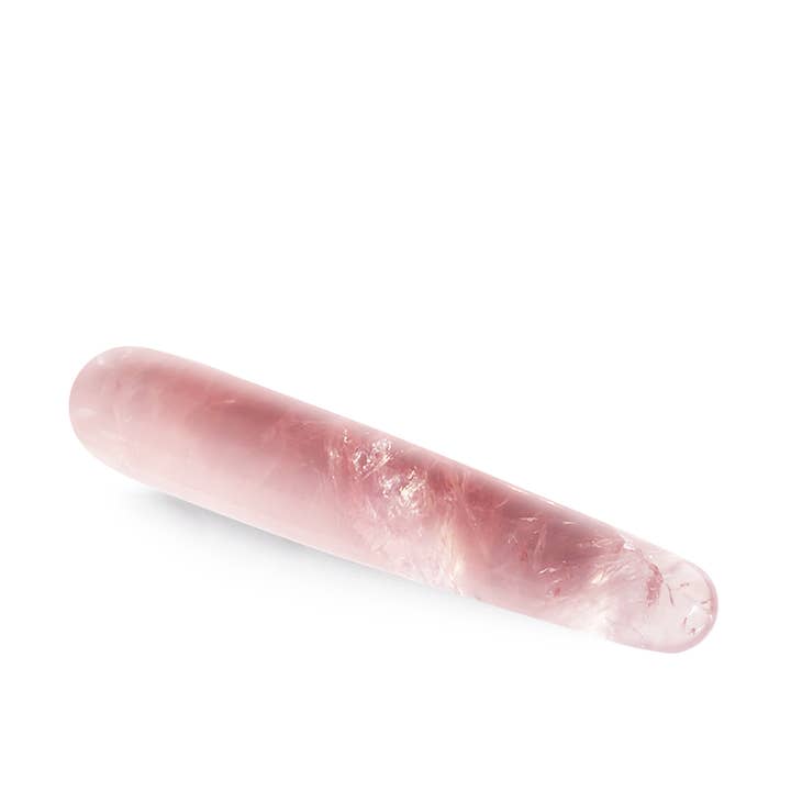 Yoni Crystals - Wholesale Spirituele steen/kristal - Ster Rozenkwarts Yoni Wand afgeronde punt