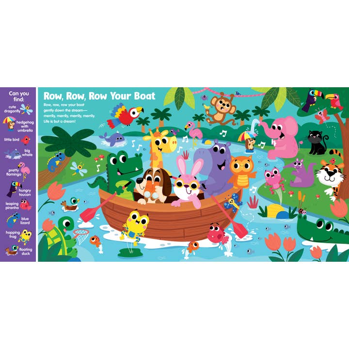 Kidsbooks Publishing - Wholesale Baby & Toddler Book (0-2) - Search & Find Nursery Rhymes: 6-Button Sound Book2