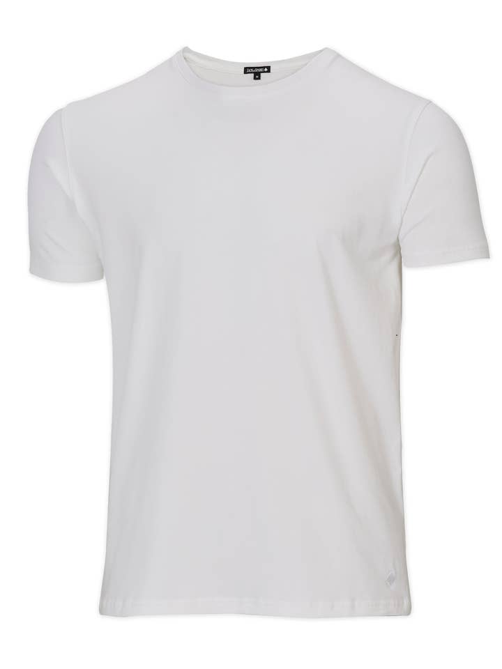 White Short Sleeve T-Shirt for wholesale by Jack Of Spades