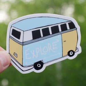 Explorer Van Sticker for engroshandel hos Roam Wild Designs