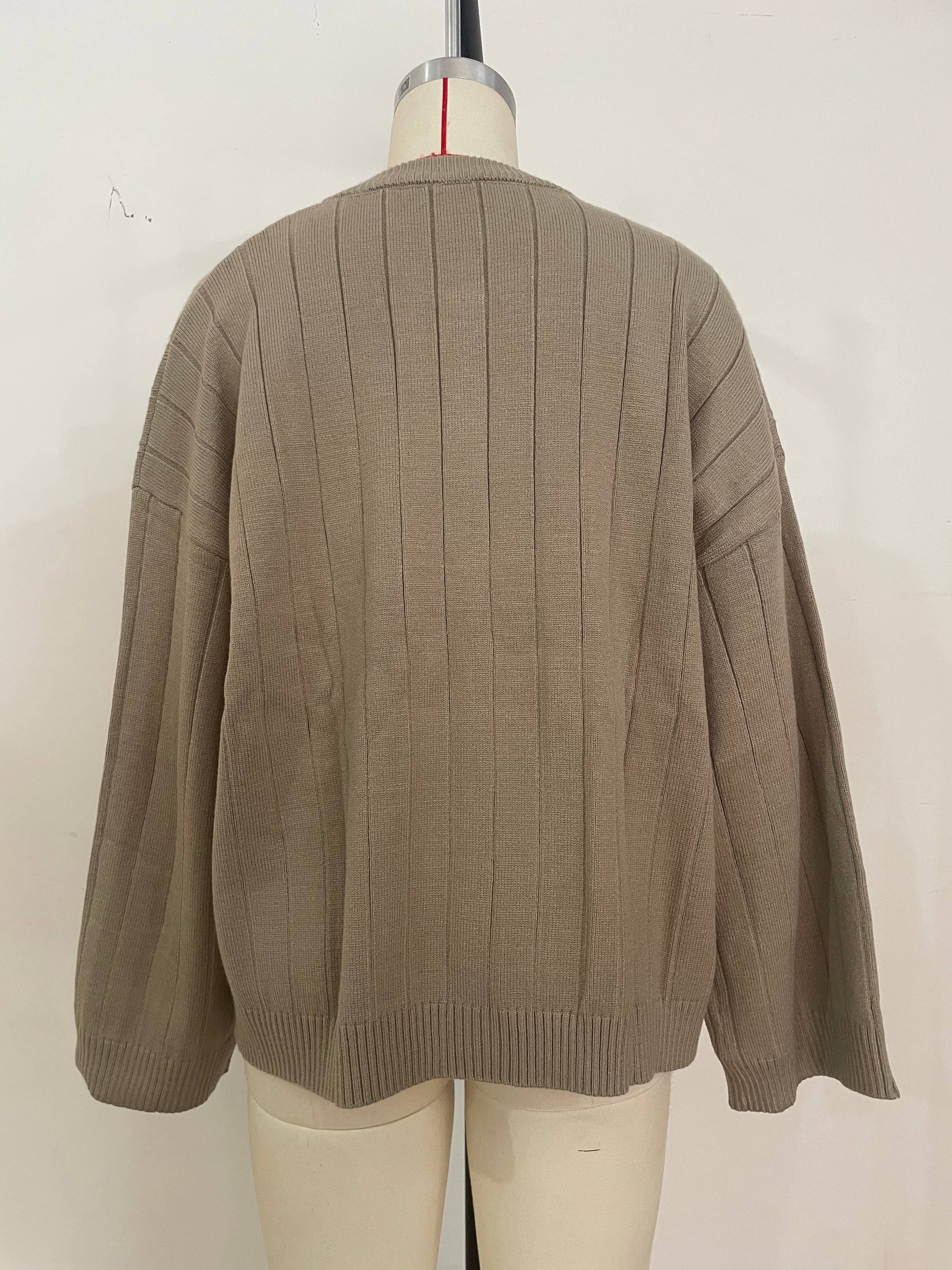 Hope & Sunshine – Engroshandel Cardigan - Dame – Ribbet cardigan med rund hals18