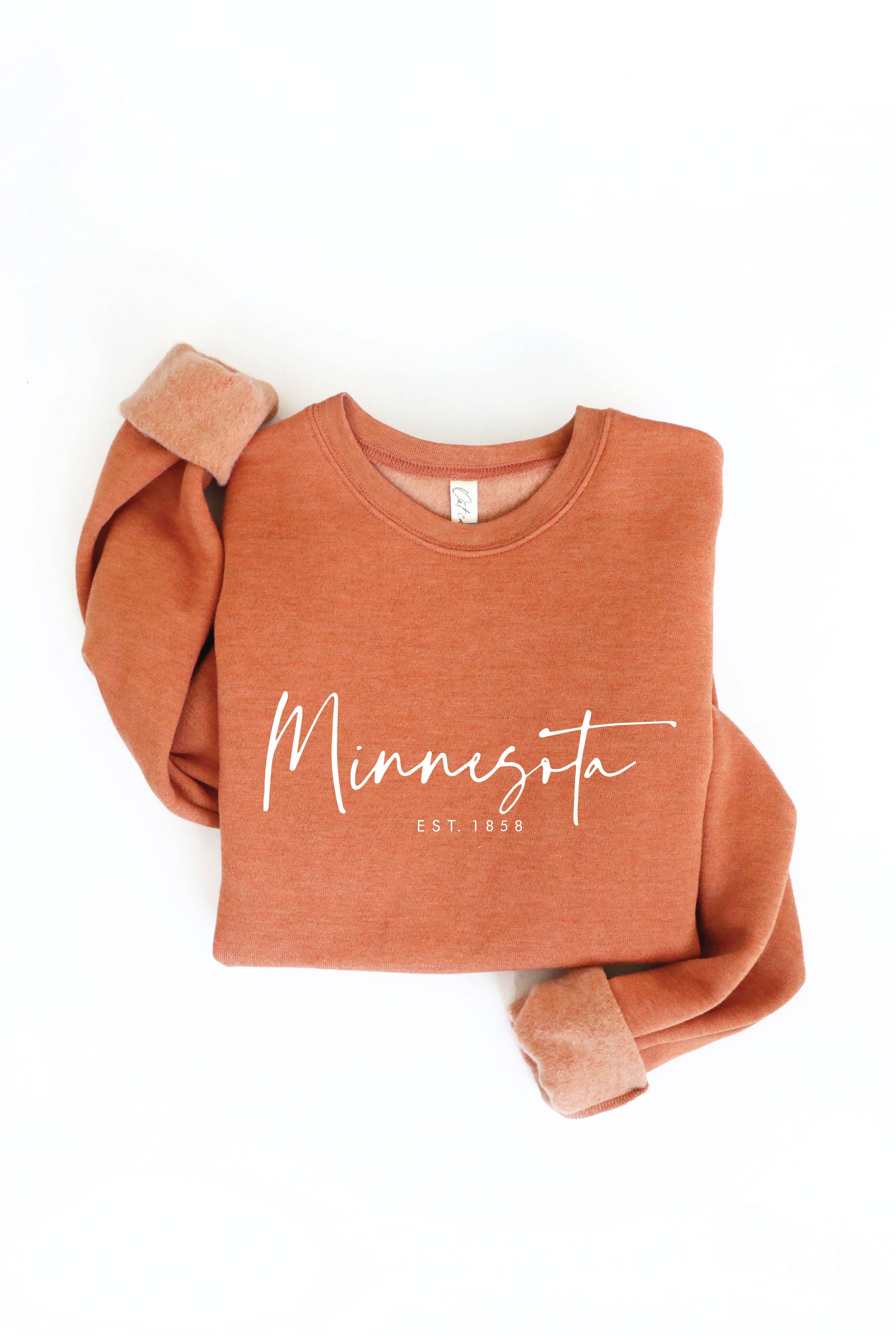 OAT COLLECTIVE – wholesale Graphic sweatshirt – Women’s – MINNESOTA EST.1858 Graphic Sweatshirt13