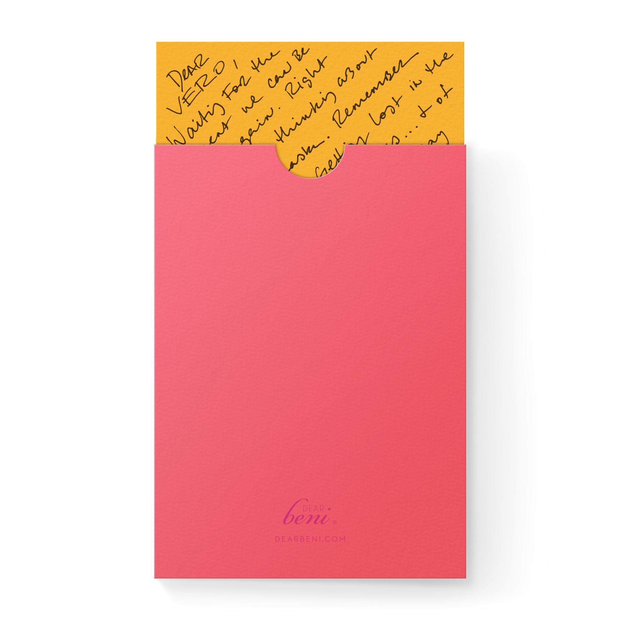 Dear Beni - Wholesale Birthday Card - Brilliant Birthday A6 Pocket Card1