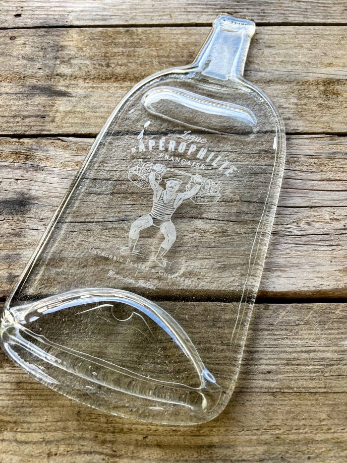 PLATES & Culotées - Wholesale Decorative Plate/Dish/Bowl - THE ILLUSTRATED DISHES Aperophilia - brown13