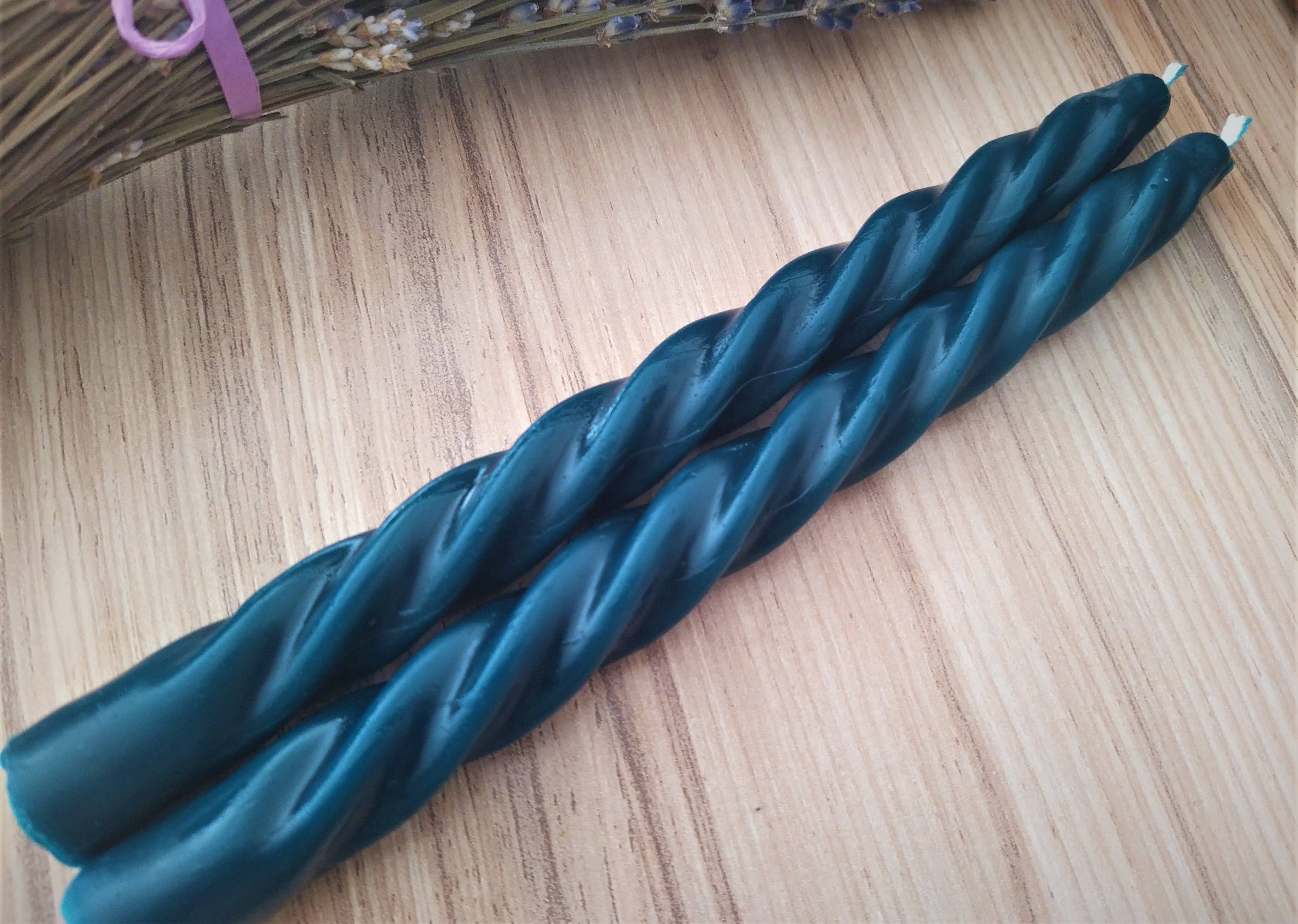 Beelight Candles – Großhandel Konische Kerze/Kerzenhalter – Paar gedrehte Dinnerkerzen aus Bienenwachs6