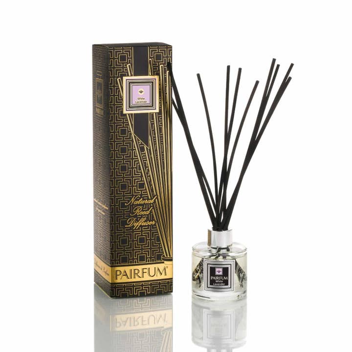 Reed Diffuser Tower Classic - Hvid Lavendel for engroshandel hos Pairfum London