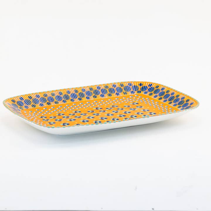Thumbprint Artifacts - Wholesale Platter - Ceramic Breakfast Platter