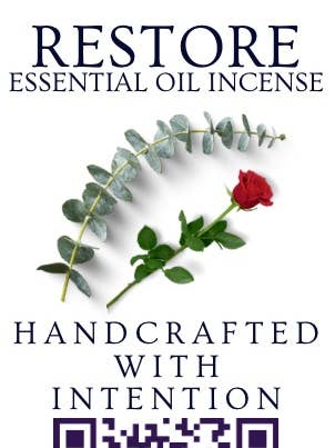 Essential Oil Dipped Incense: Relax & Restore for wholesale by Atypical Apothecary