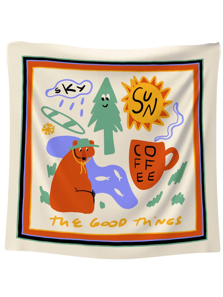 Bandana INTO THE WILD / LES CLASSIQUES pour la vente par STUDIO ARDE