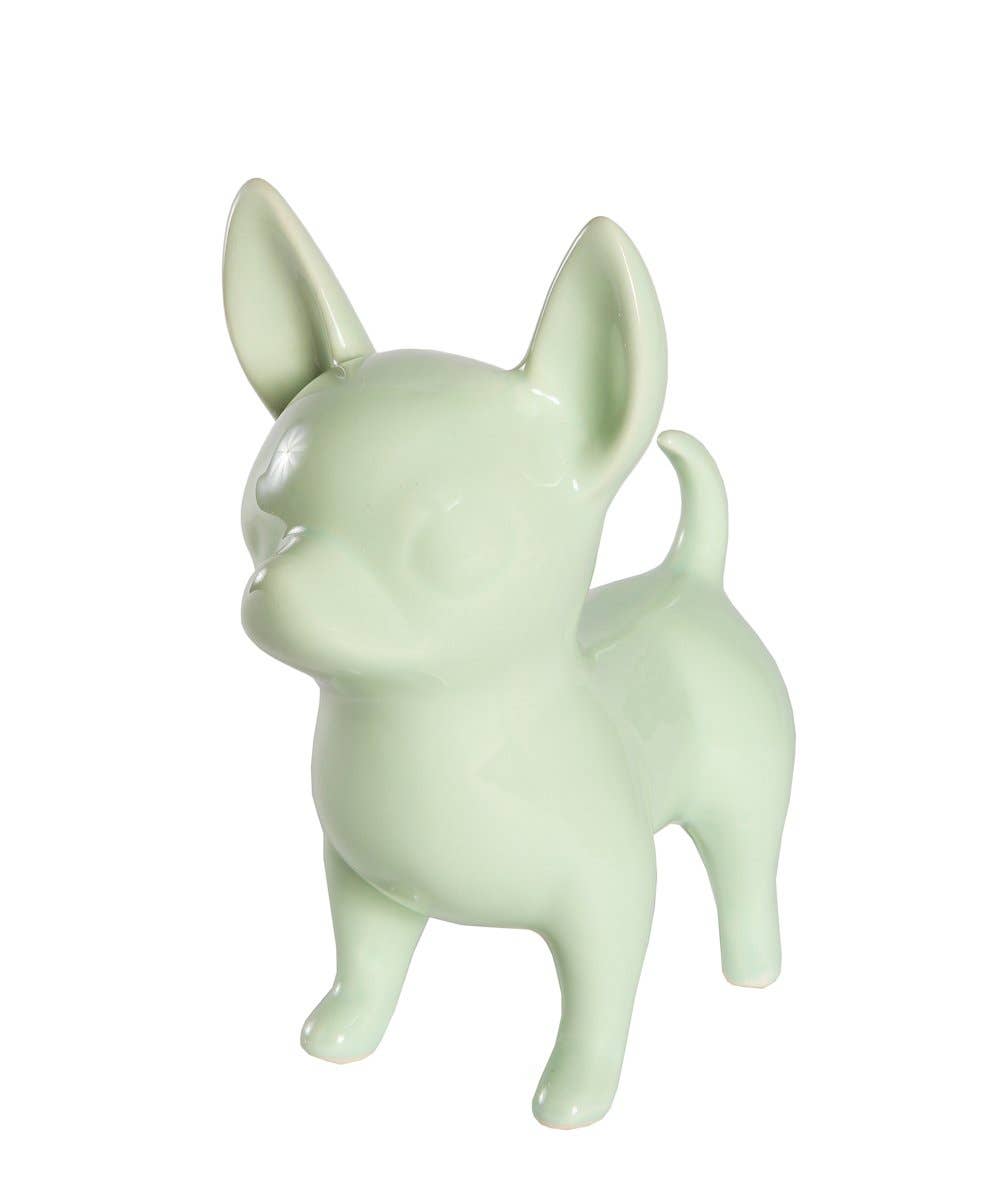 NAYOTHECORGI – Großhandel Dekofigur – Stehende Chihuahua-Keramikstatue13