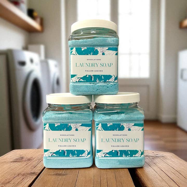 Doodlations - Wholesale Laundry Detergent Powder/Pods - Powder Laundry Detergent - Fallen Leaves2