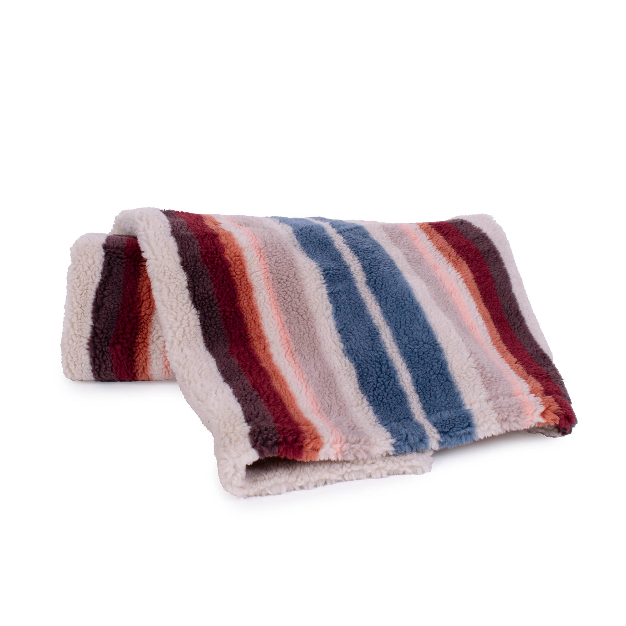 Carolina Pet Company - Wholesale Pet Blanket - Cat/Dog - Pendleton Serape Rosewood Berber Crate Blanket4