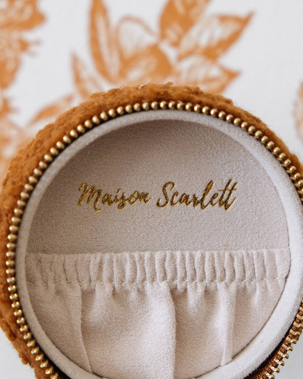 Maison Scarlett – Organizador/caixa de joias por atacado – Yvonne en Moumoute caixa de jóias de viagem2