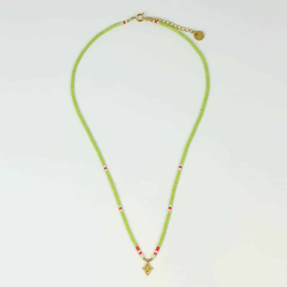 Les Cleias - Vente Colliers à pendentif - Collier Liora en acier2