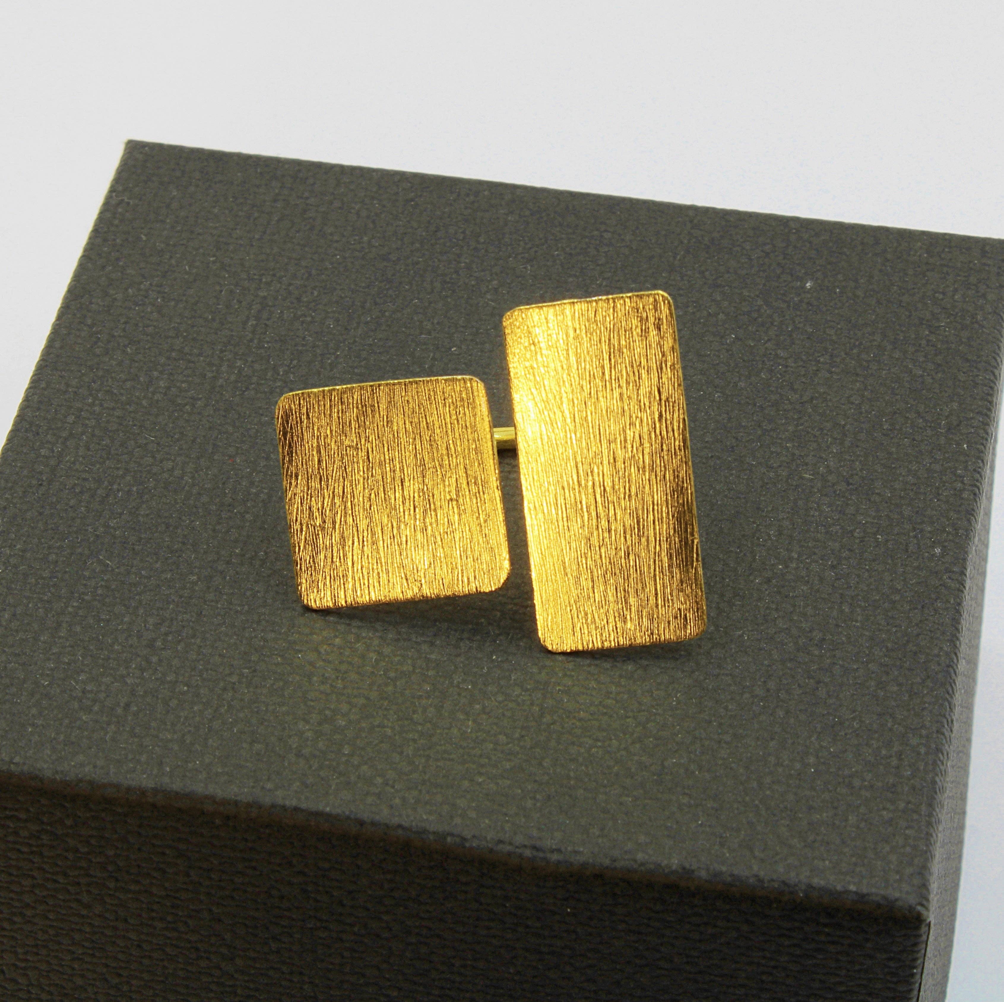 LA MAR - Vendita all'ingrosso Anelli cocktail/statement - Anello PIET placcato in oro - Design con carattere1