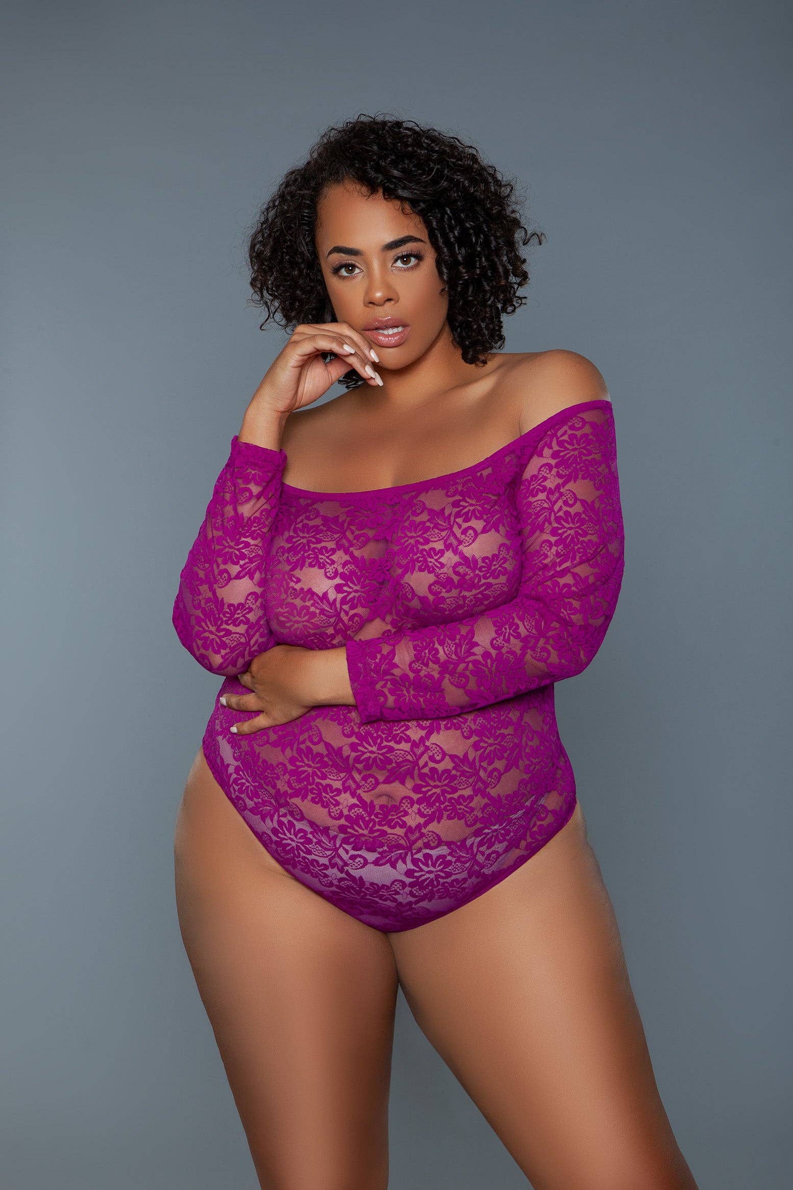 BeWicked - Wholesale Lingerie Bodysuit - Women's - 2248P Marina Bodysuit5