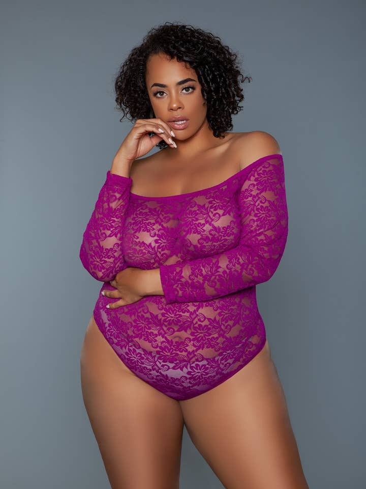 BeWicked - Wholesale Lingerie Bodysuit - Women's - 2248P Marina Bodysuit5